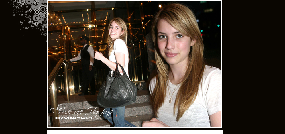 Emma Roberts Fanlisting